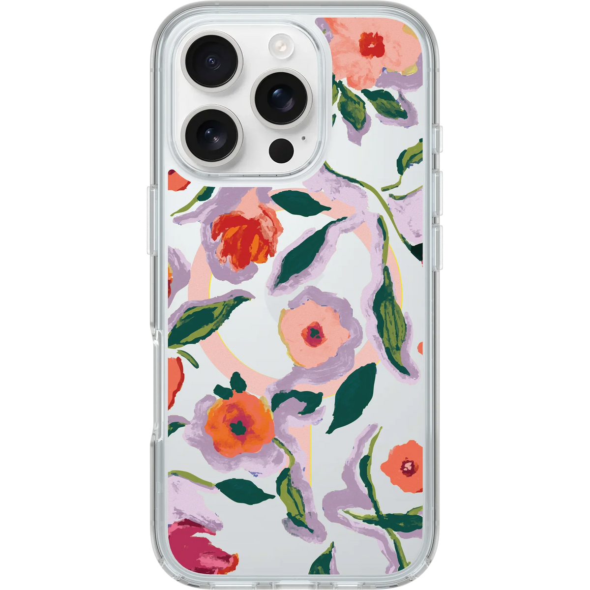 iPhone 16 Pro Symmetry Series Clear for MagSafe Confetti of Blossoms Case