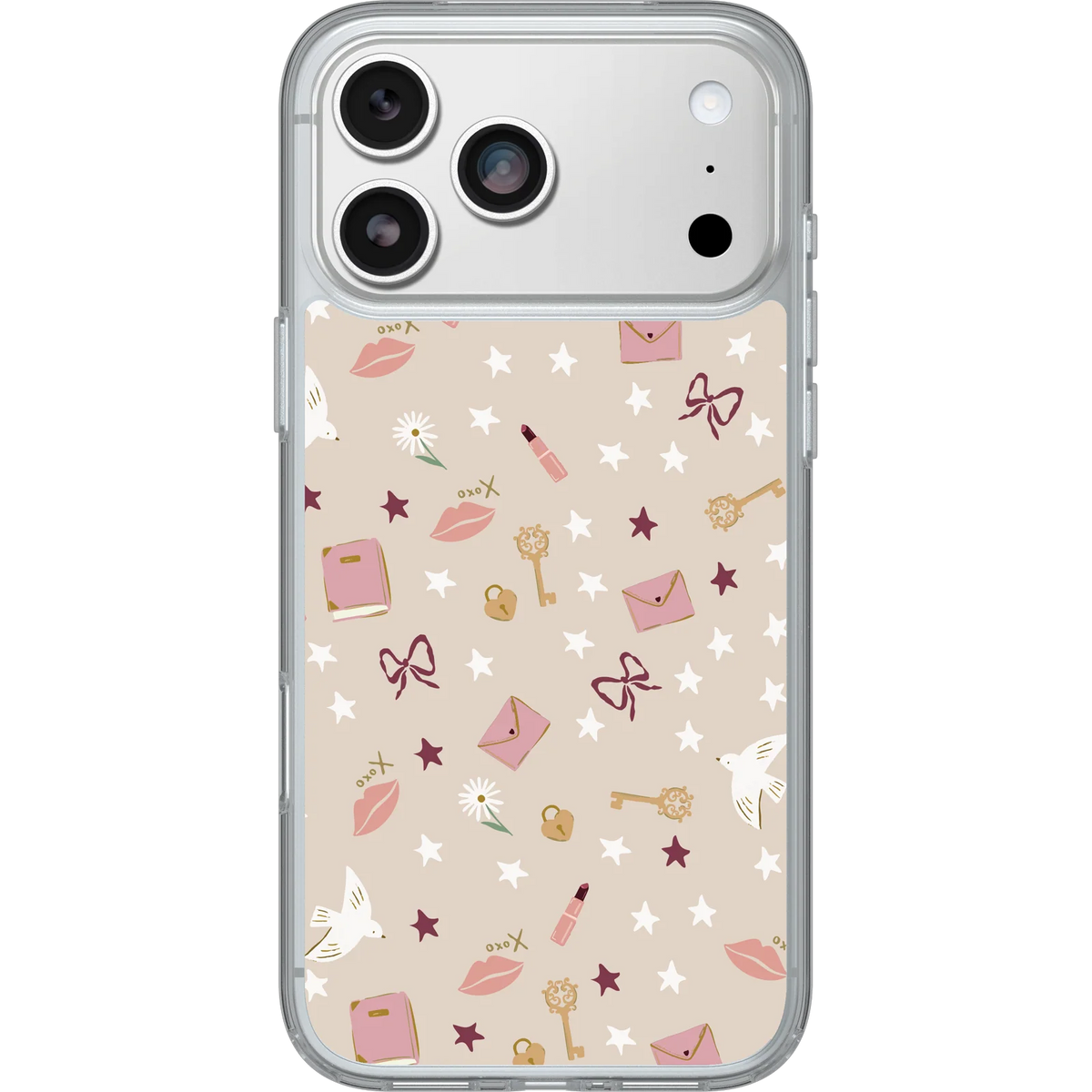 iPhone 18 Pro Max and iPhone 17 Pro Max Symmetry Series Case Unbreakable Love Collection