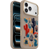 iPhone 18 Pro Max and iPhone 17 Pro Max Symmetry Series Cactus Leather Embroidery Case