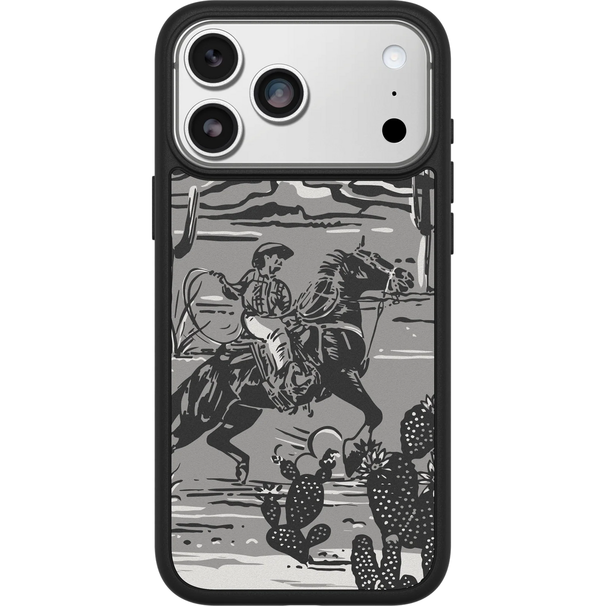 iPhone 18 Pro Max and iPhone 17 Pro Max Symmetry Series Case Western Noir Collection