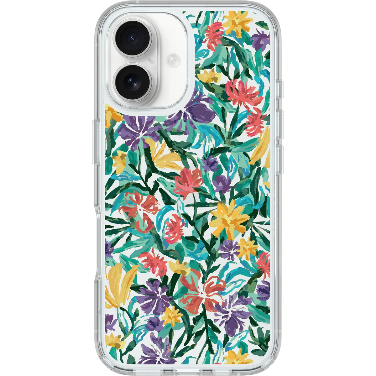 iPhone 16 Symmetry Series Clear for MagSafe Confetti of Blossoms Case