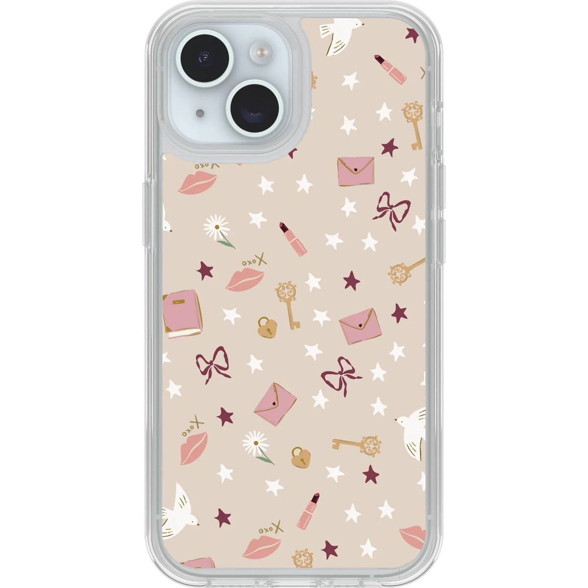 iPhone 17e, iPhone 16e, iPhone 15 and iPhone 14 Symmetry Series Case Unbreakable Love Collection